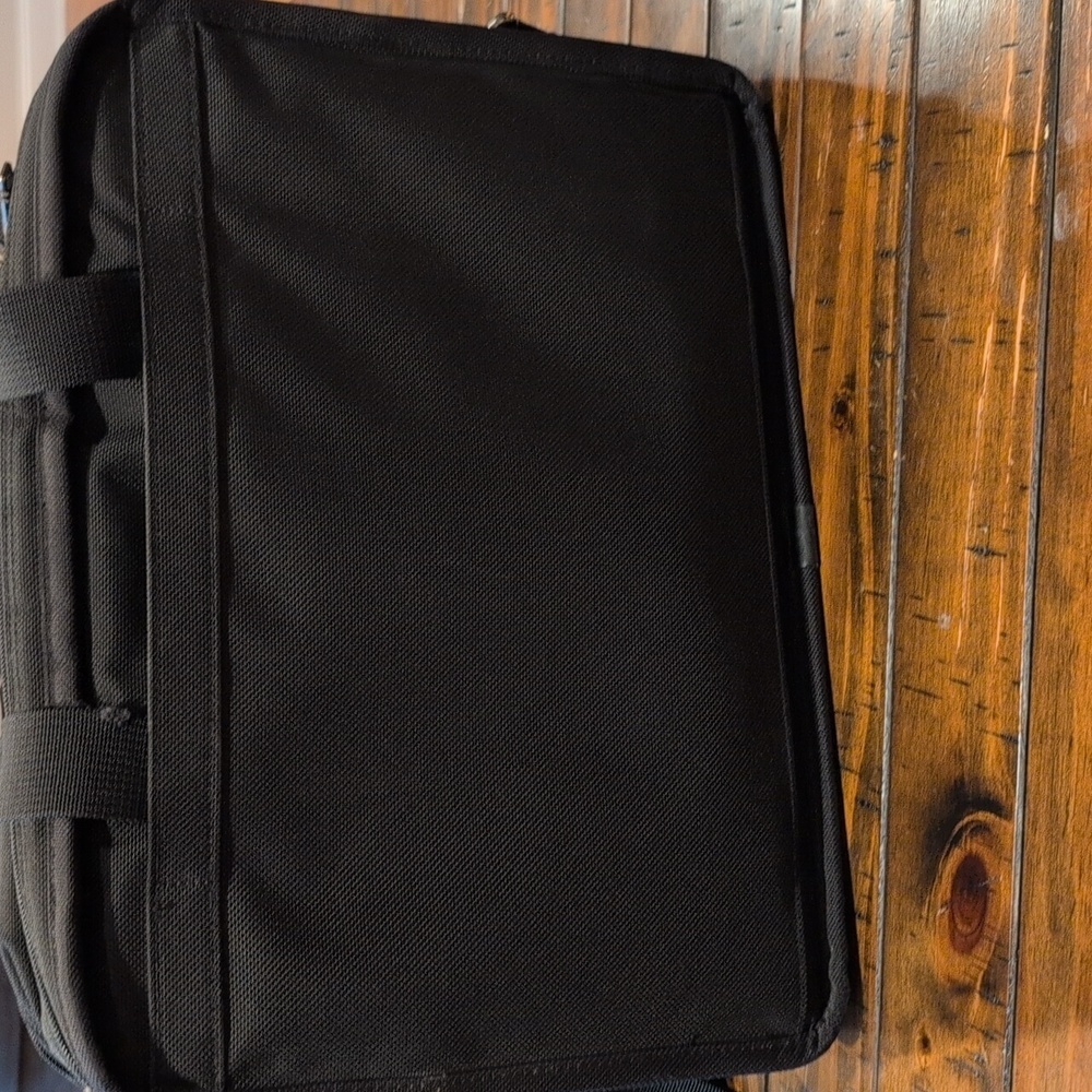 Tumi T-pass Expandable Laptop Briefcase Shoulder Crossbody - Picture 11 of 15